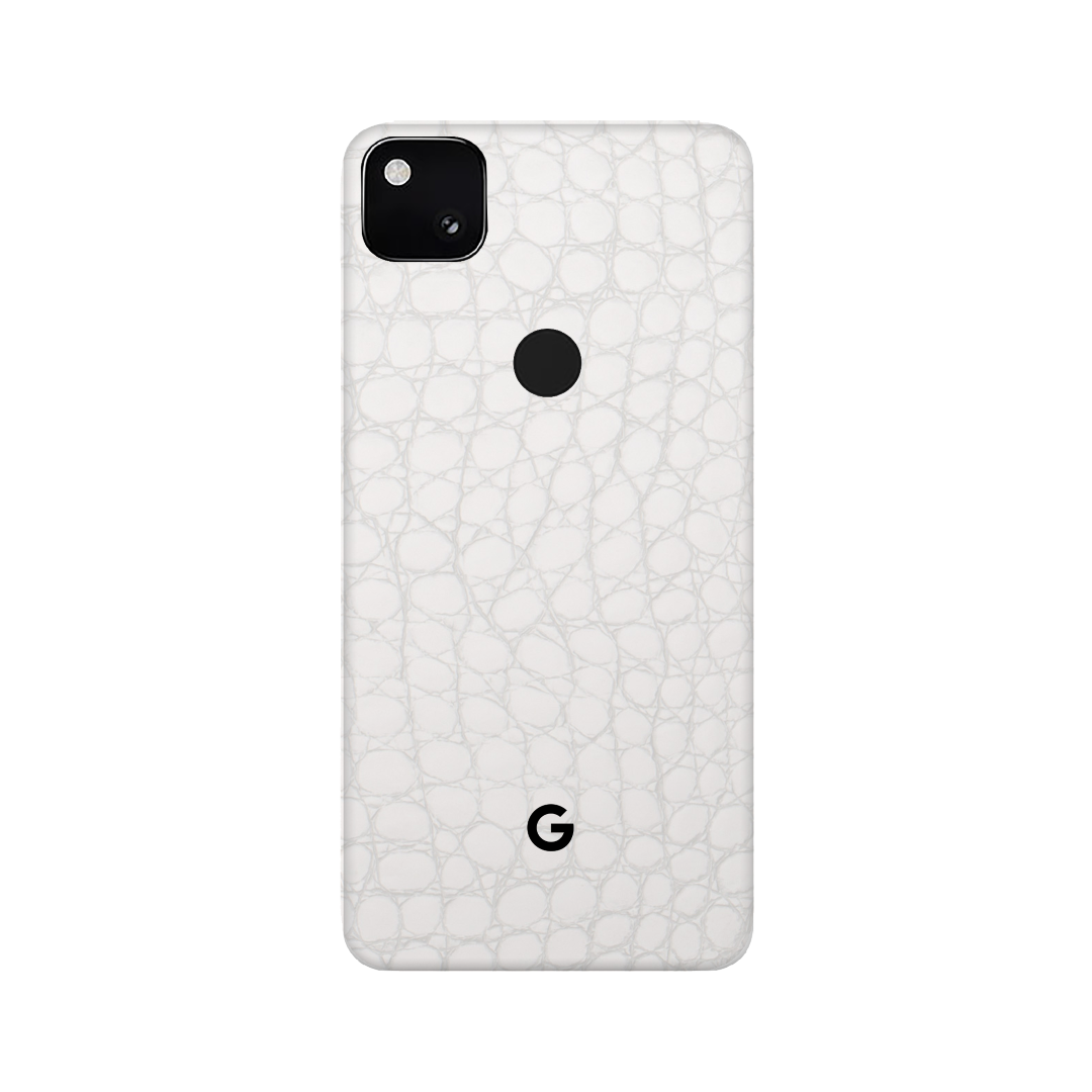 Crocodile White Skin for Google Pixel 4
