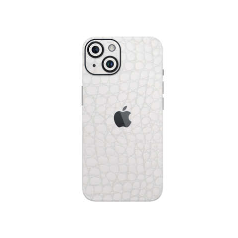 Crocodile White Skin for Iphone 15