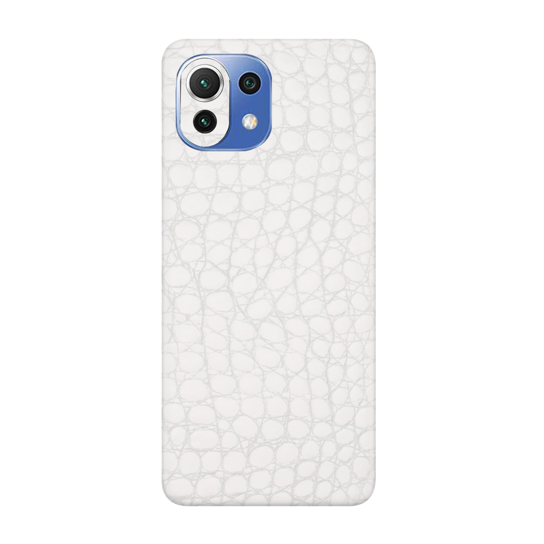 Crocodile White Skin for MI 11 Lite