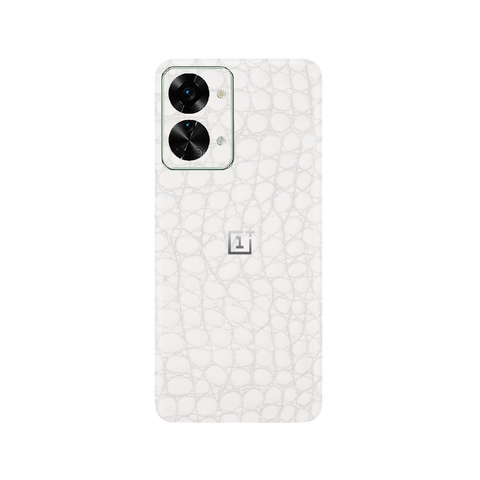 Crocodile White Skin for OnePlus Nord 2T 5G