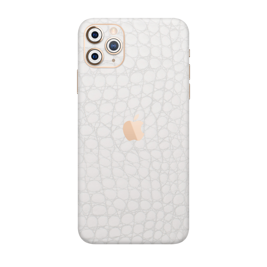 Crocodile White Skin for iPhone 11 Pro Max