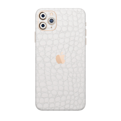 Crocodile White Skin for iPhone 11 Pro Max