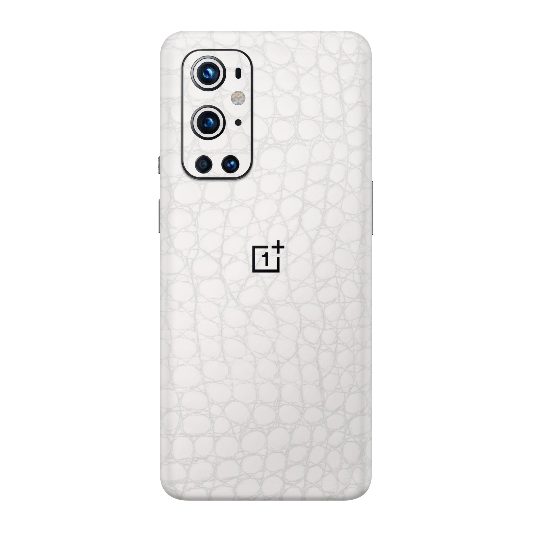 Crocodile White Skin for OnePlus 9 Pro