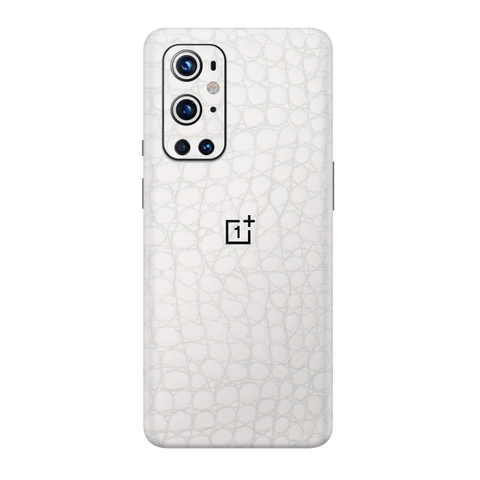 Crocodile White Skin for OnePlus 9 Pro