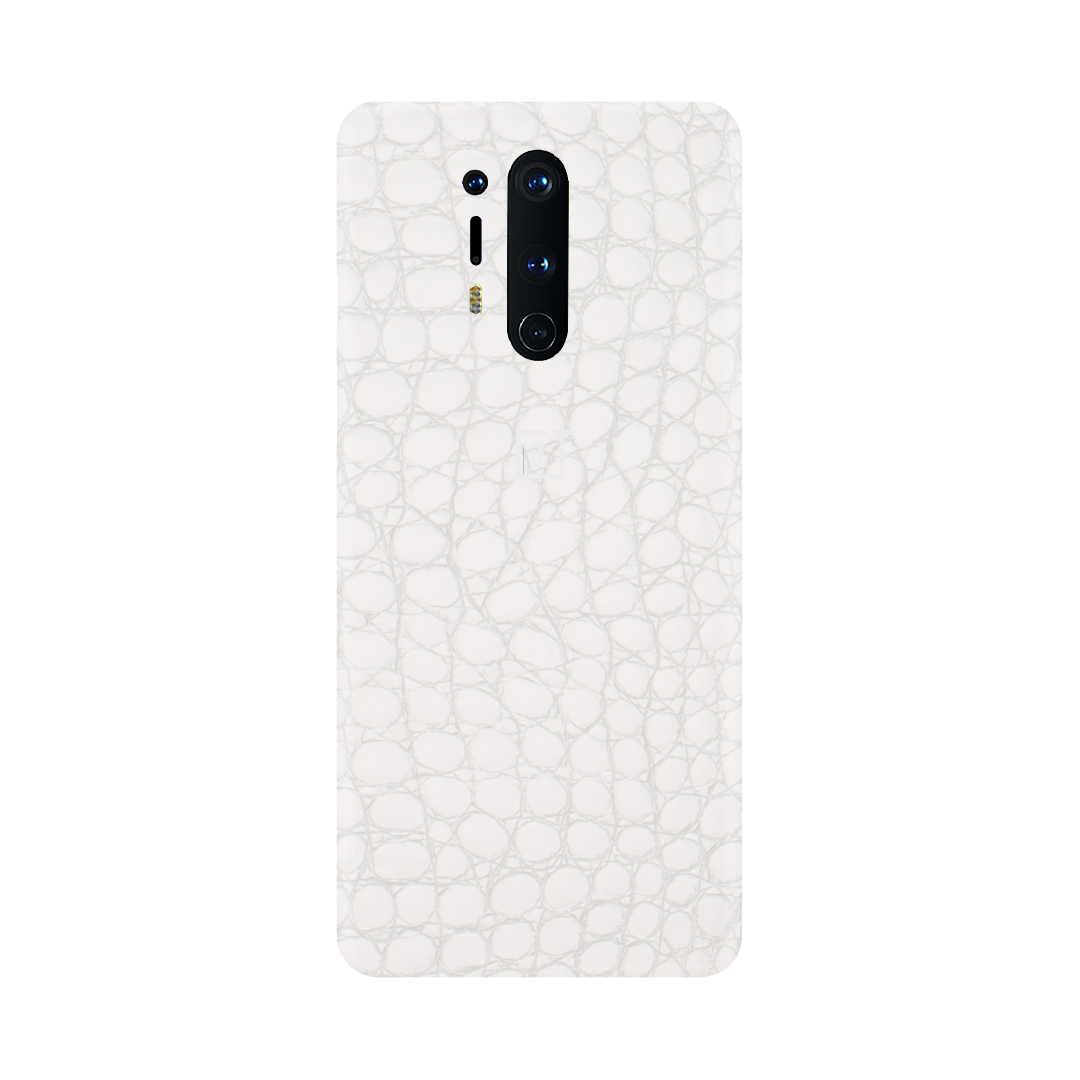 Crocodile White Skin for OnePlus 8 Pro