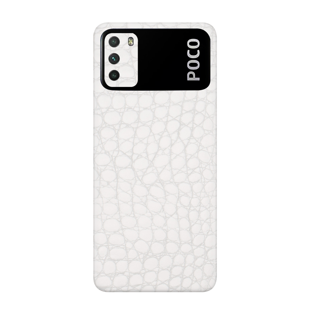 Crocodile White Skin for Poco M3