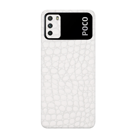 Crocodile White Skin for Poco M3