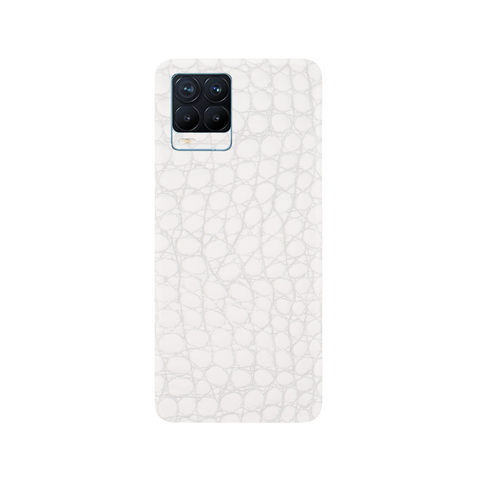 Crocodile White Skin for Realme 8 Pro