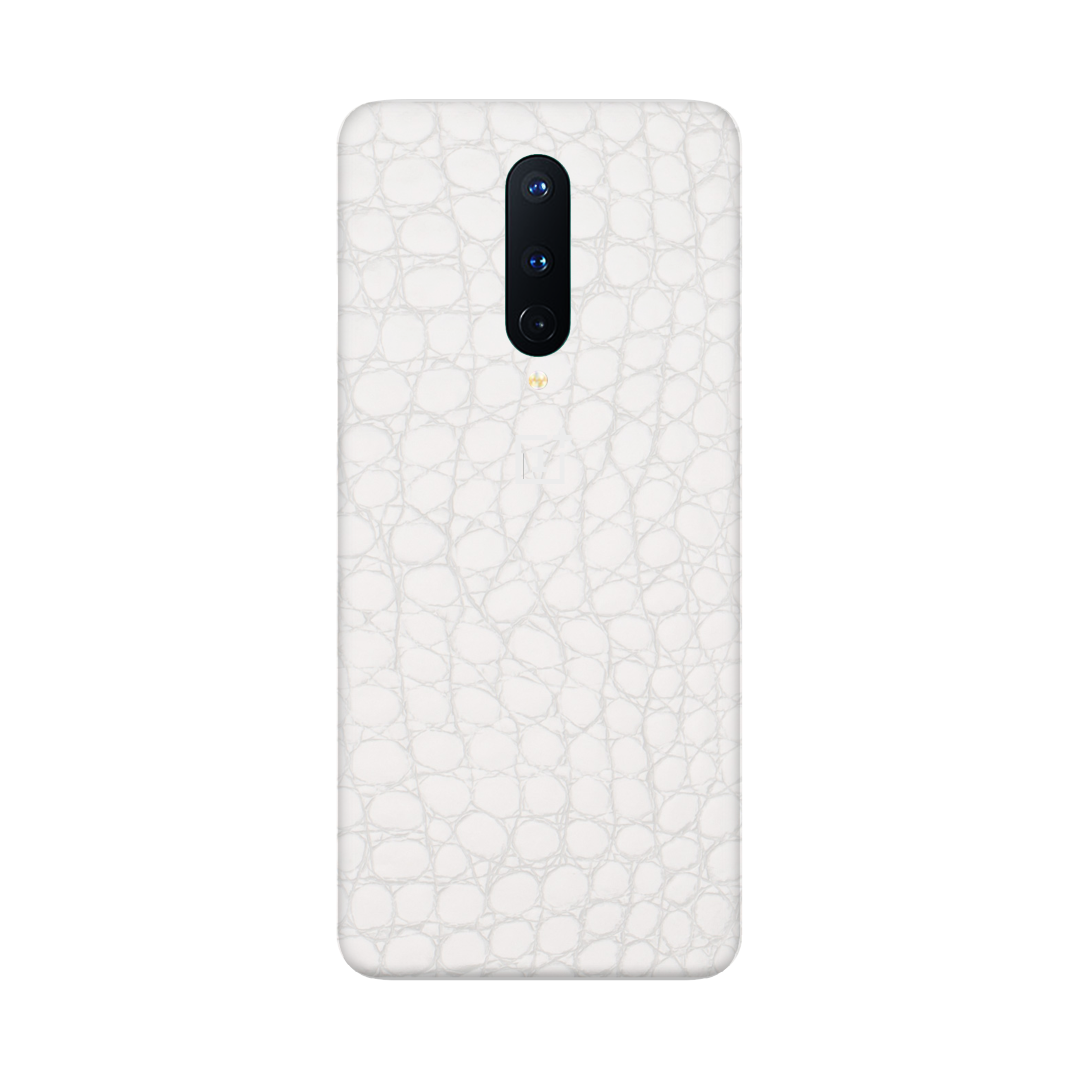 Crocodile White Skin for OnePlus 8