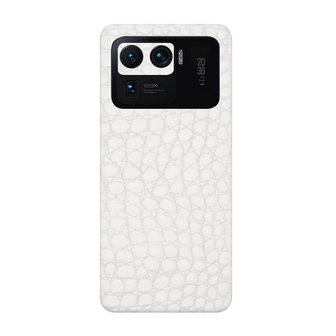 Crocodile White Skin for MI 11 Ultra 5G