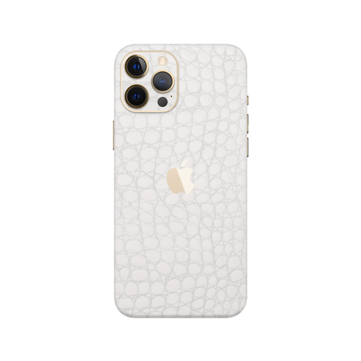 Crocodile White Skin for iPhone 12 Pro Max