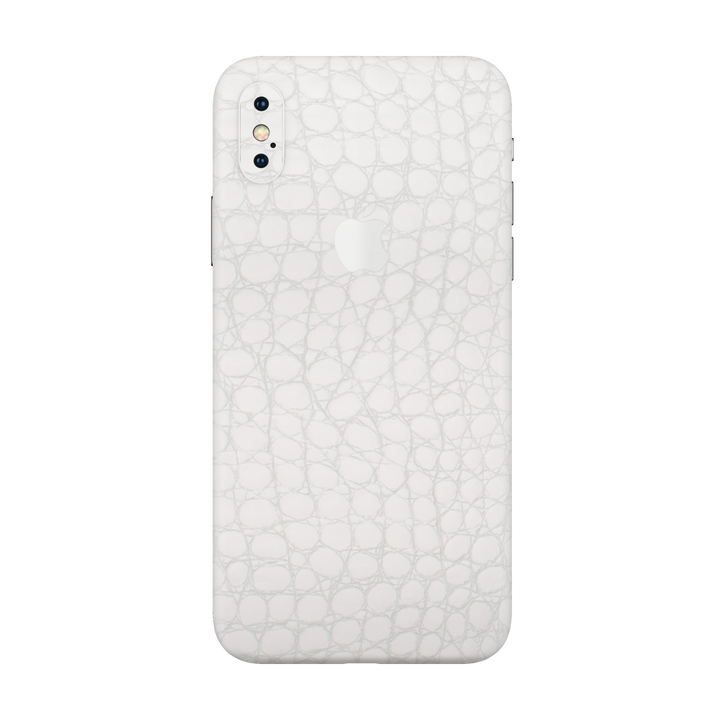 Crocodile White Skin for iPhone XS