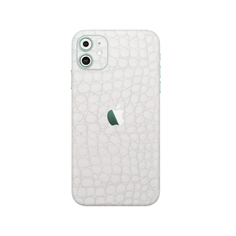 Crocodile White Skin for iPhone 11