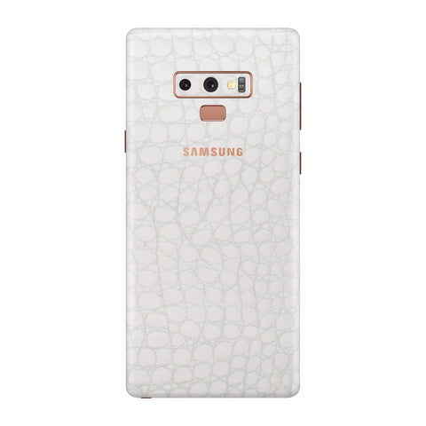 Crocodile White Skin for Samsung Note 9