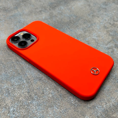 Luxury Original Red Liquid Phone Case For iPhone