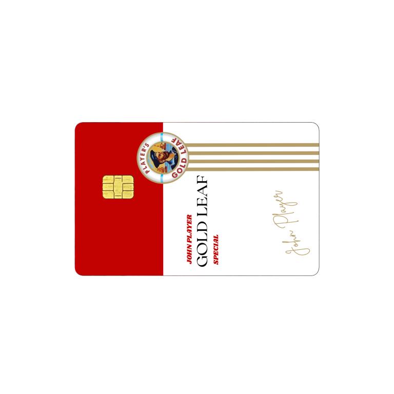 Gold leaf Card Skin