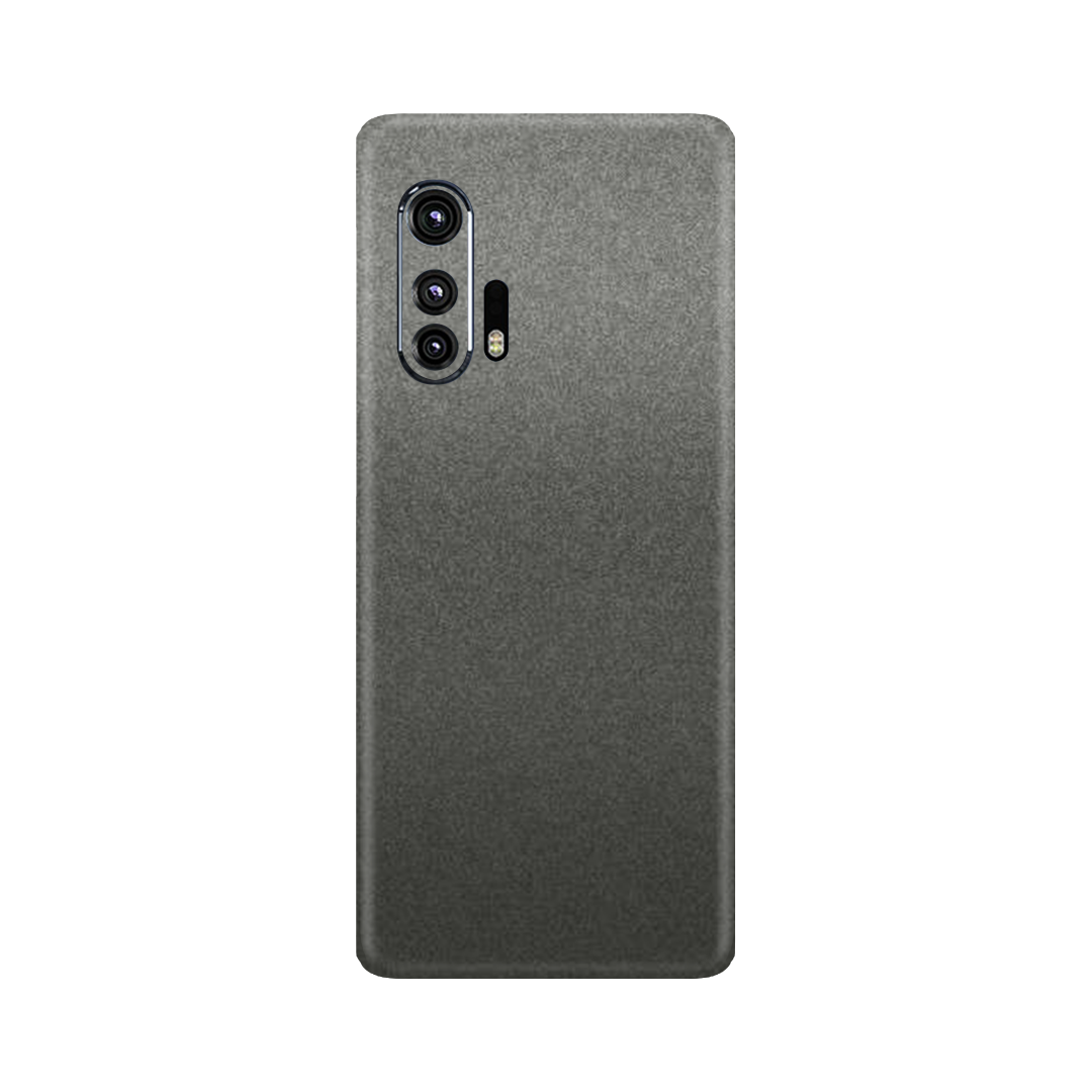 Matte Charcoal Metallic Skin for Motorola Edge Plus