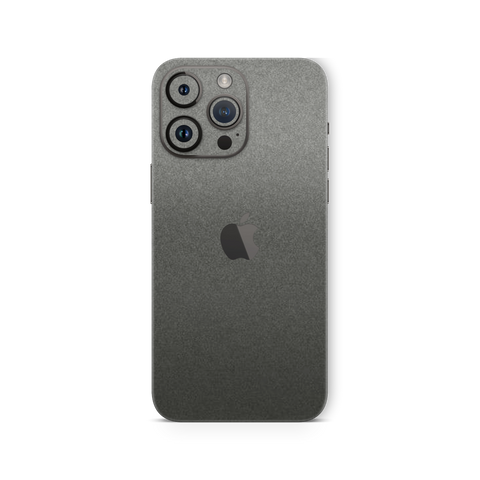 Matte Charcoal Metallic Skin for Iphone 15 Pro Max