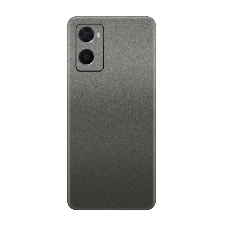 Matte Charcoal Metallic Skin for Oppo A96