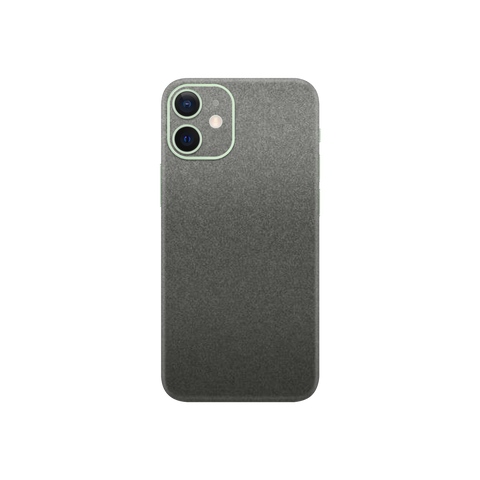 Matte Charcoal Metallic Skin for iPhone 12 Mini