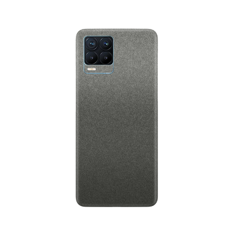 Matte Charcoal Metallic Skin for Realme 8 Pro