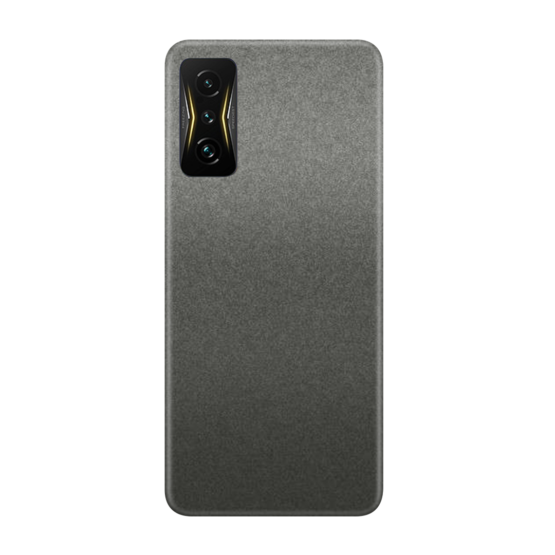Matte Charcoal Metallic Skin for Poco 4 GT