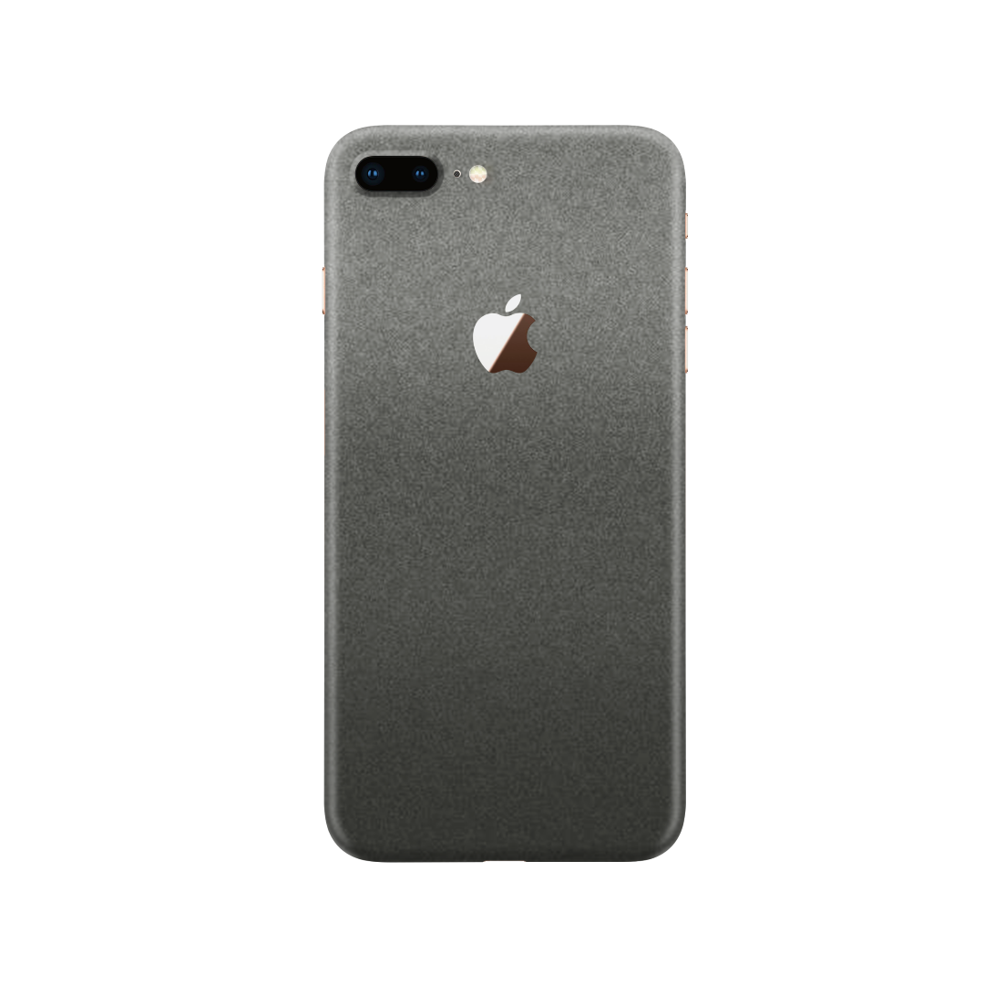 Matte Charcoal Metallic Skin for iPhone 8 Plus