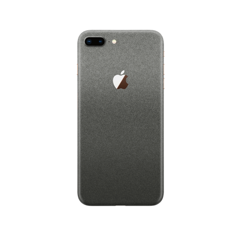 Matte Charcoal Metallic Skin for iPhone 8 Plus