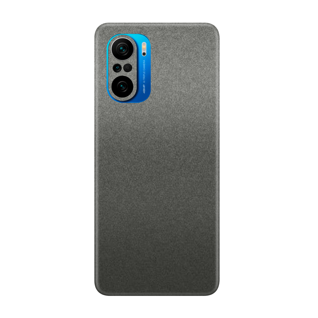 Matte Charcoal Metallic Skin for Poco F3