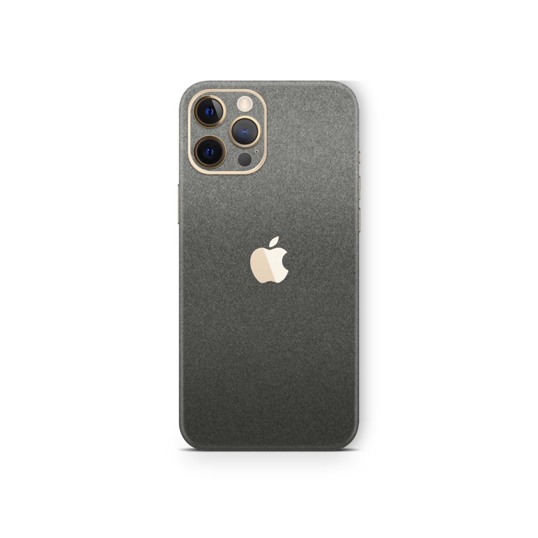 Matte Charcoal Metallic Skin for iPhone 12 Pro