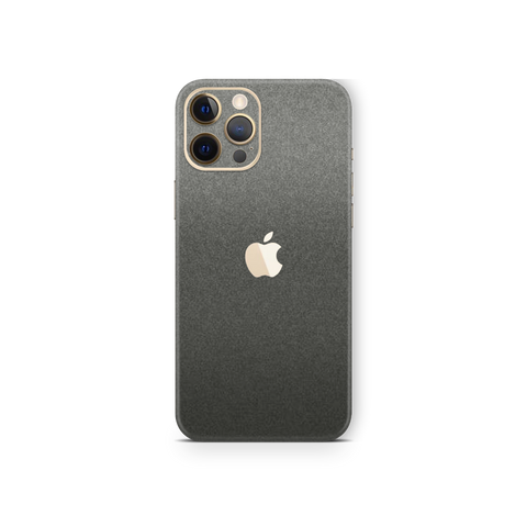 Matte Charcoal Metallic Skin for iPhone 12 Pro