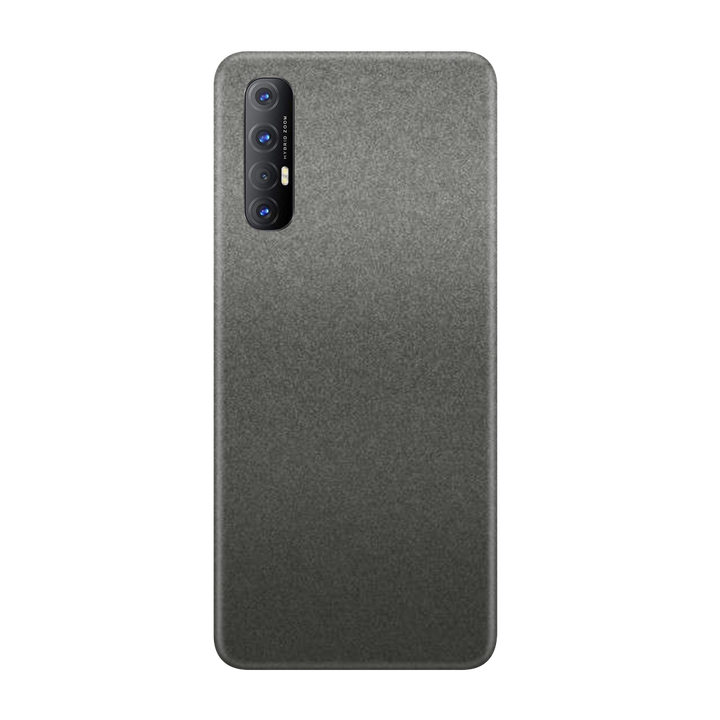 Matte Charcoal Metallic Skin for Oppo Reno 3