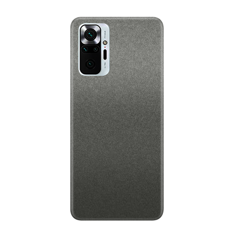 Matte Charcoal Metallic Skin for Redmi Note 10 Pro