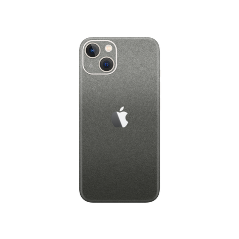 Matte Charcoal Metallic Skin for iPhone 13