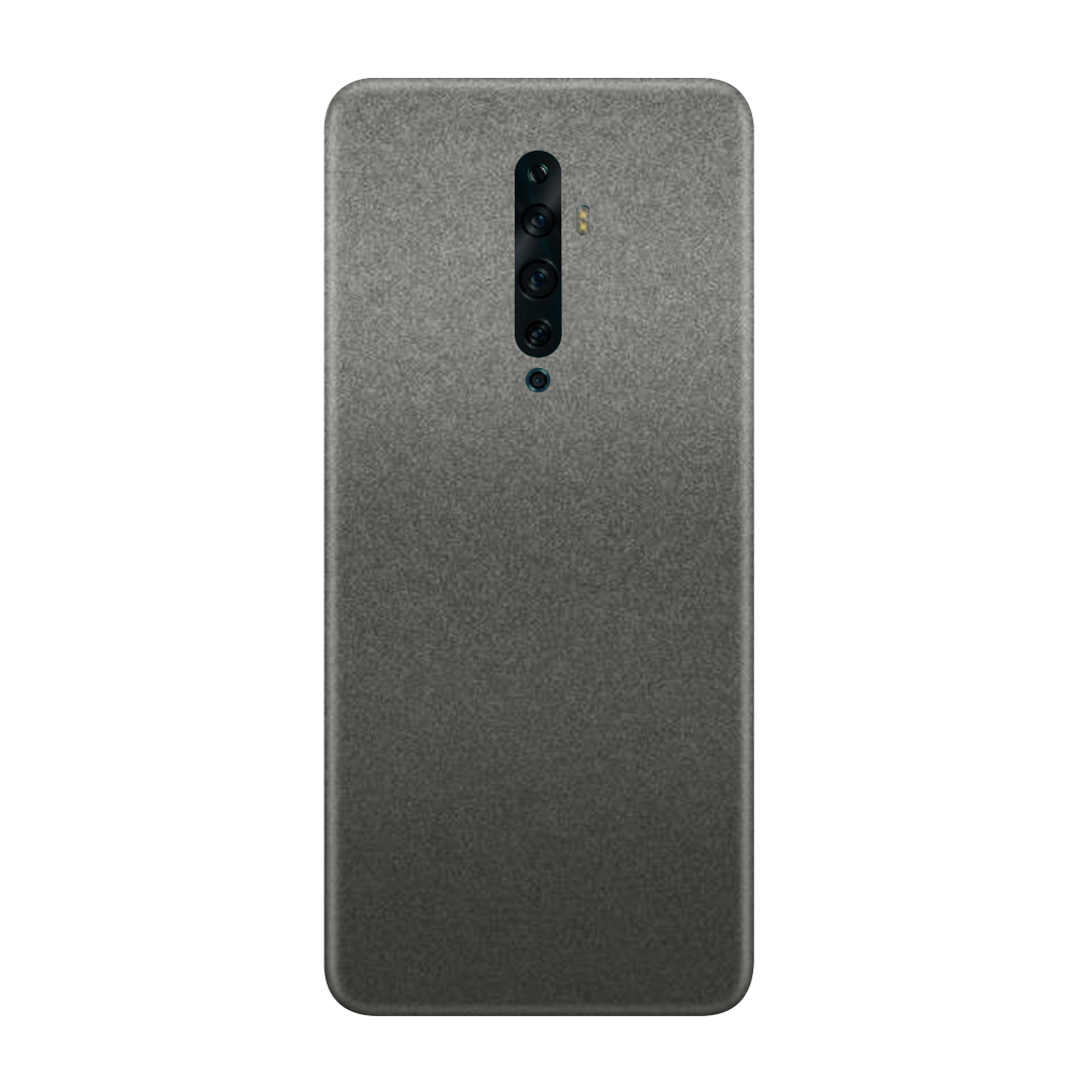 Matte Charcoal Metallic Skin for Oppo Reno 2f