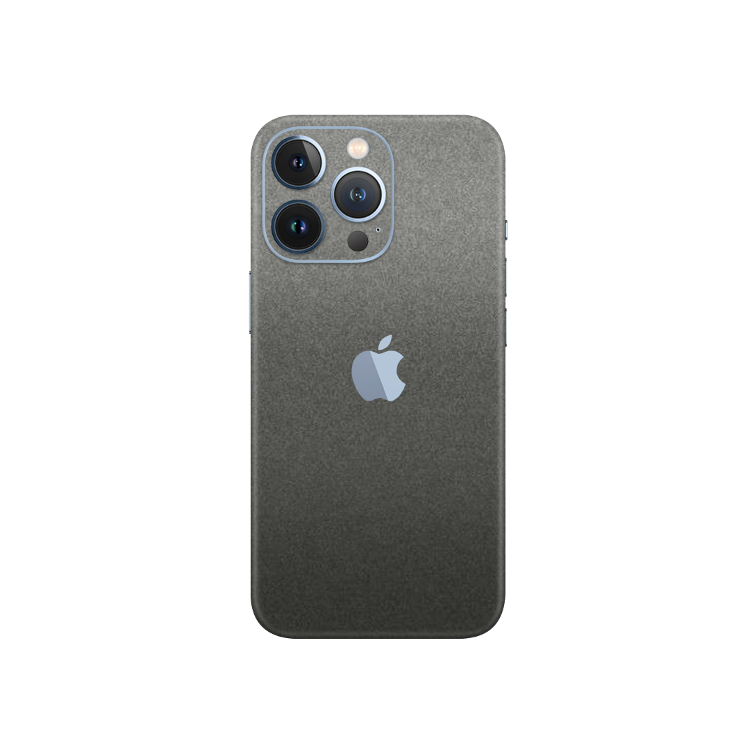 Matte Charcoal Metallic Skin for iPhone 13 Pro