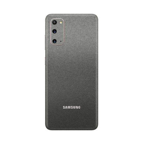 Matte Charcoal Metallic Skin for Samsung S20 Plus