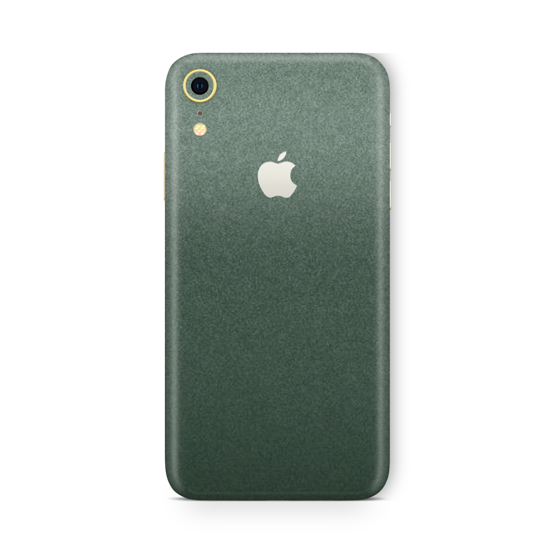 Pine Green Metallic Skin for iPhone XR