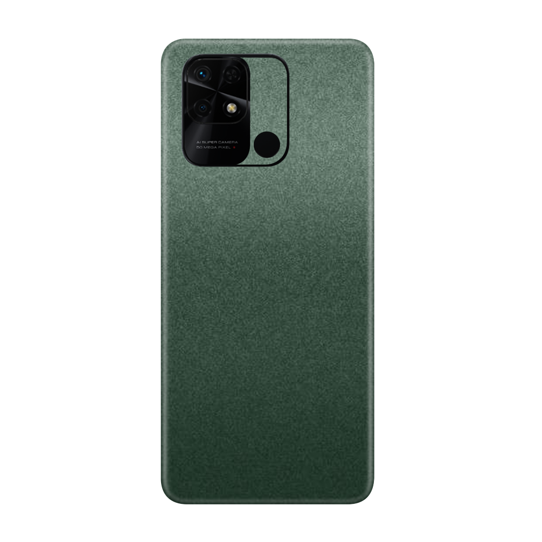 Pine Green Metallic Skin for Redmi 10c
