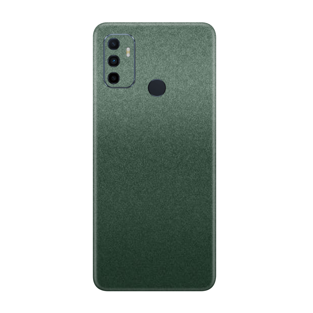 Pine Green Metallic Skin for Oppo A53s