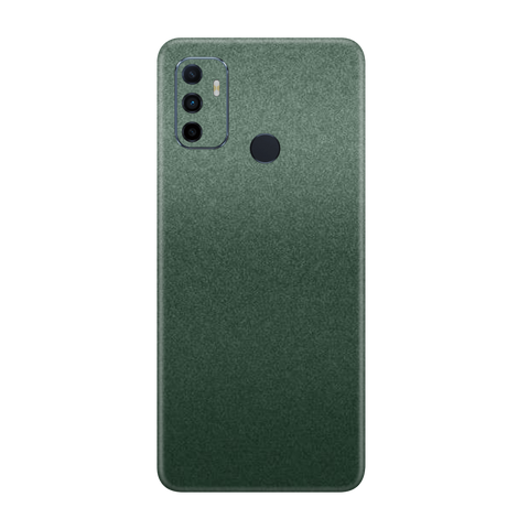 Pine Green Metallic Skin for Oppo A53s