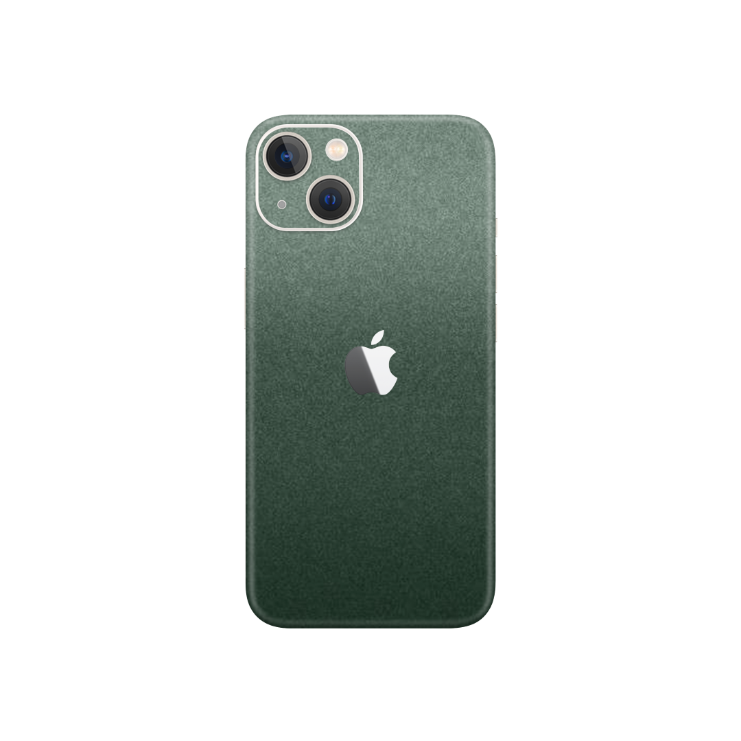 Pine Green Metallic Skin for iPhone 13