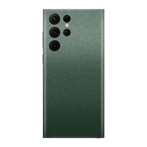 Pine Green Metallic Skin for Samsung S22 Ultra