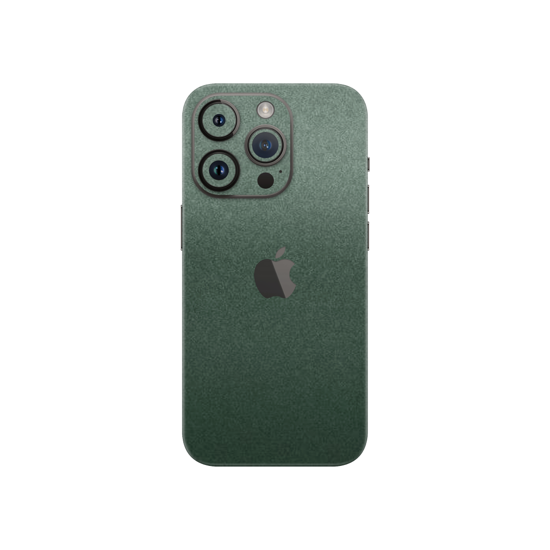 Pine Green Metallic Skin for Iphone 15 Pro