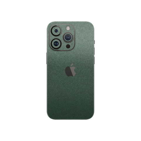 Pine Green Metallic Skin for Iphone 15 Pro