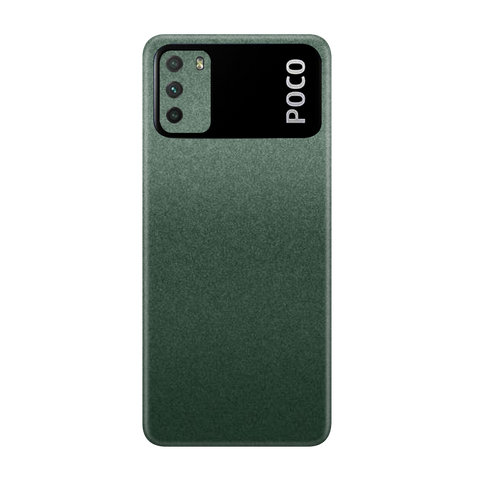 Pine Green Metallic Skin for Poco M3