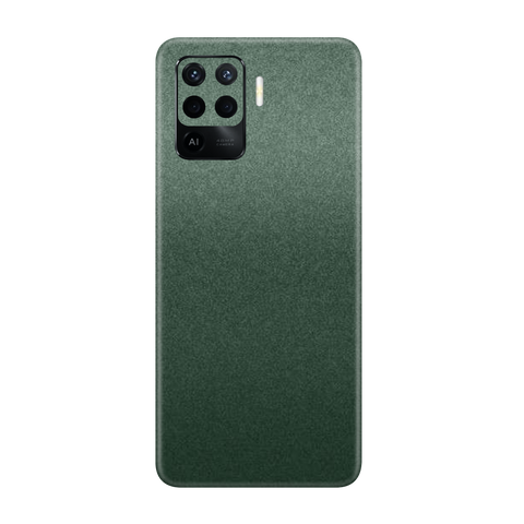 Pine Green Metallic Skin for Oppo F19 Pro