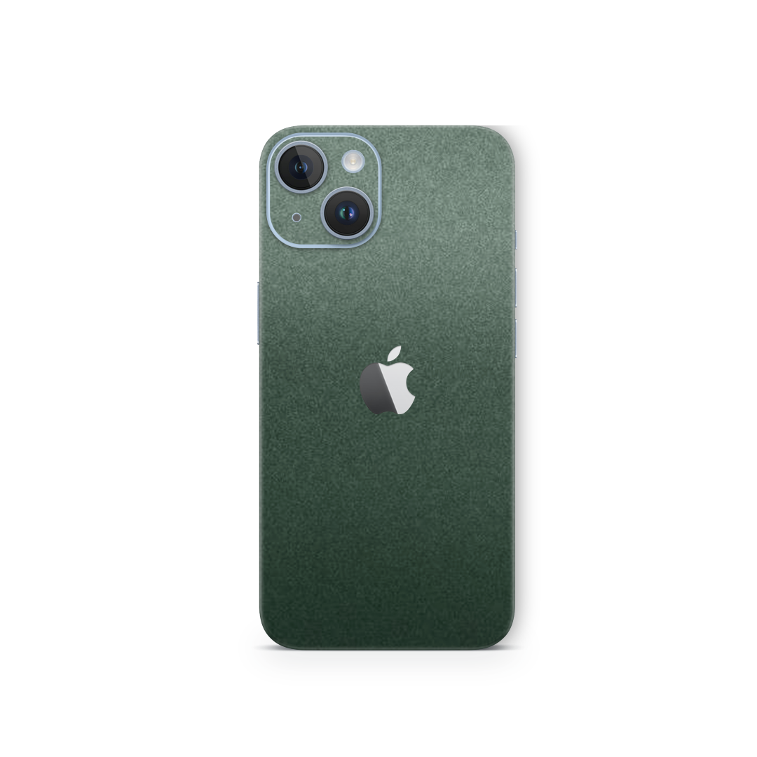 Pine Green Metallic Skin for Iphone 15 Plus