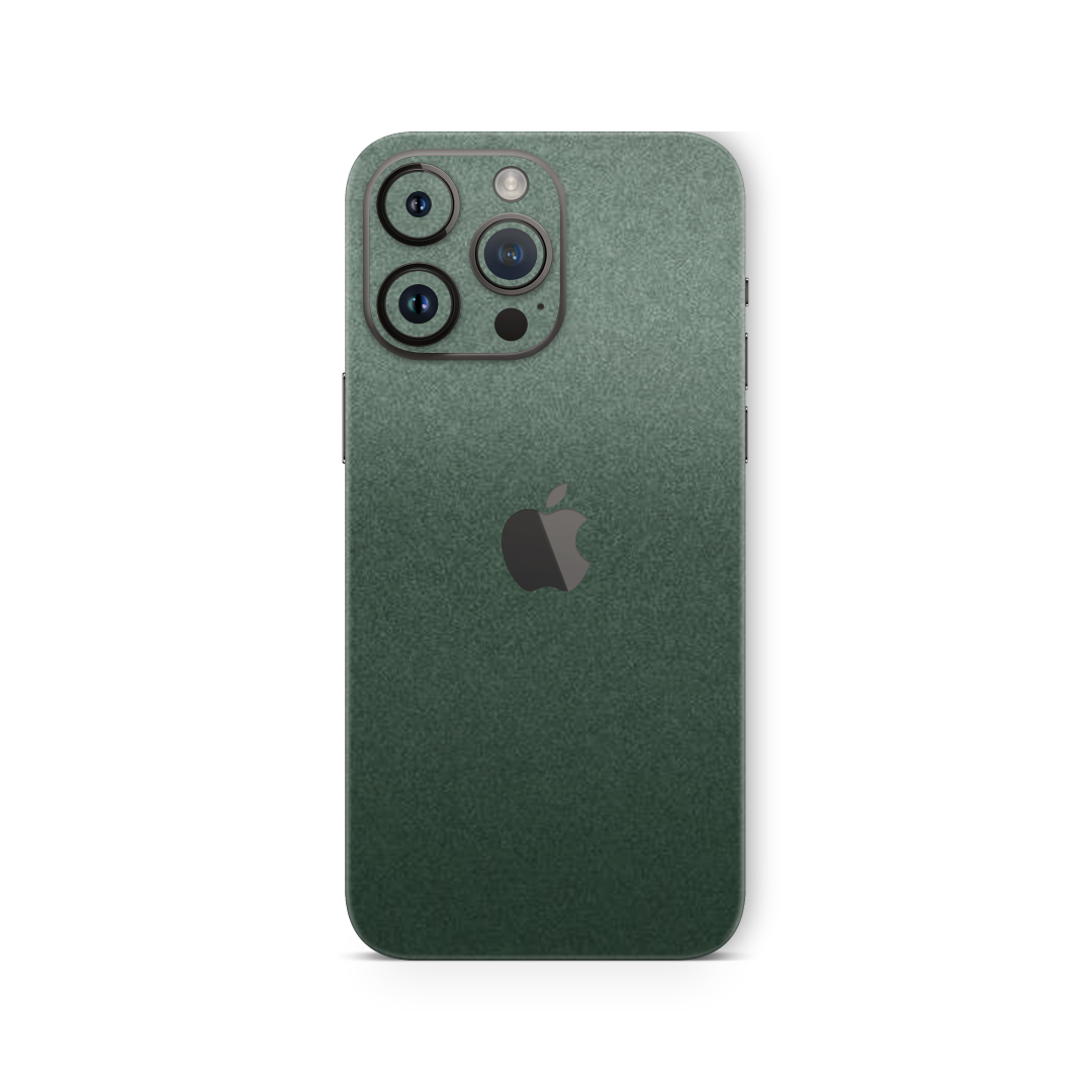 Pine Green Metallic Skin for Iphone 15 Pro Max