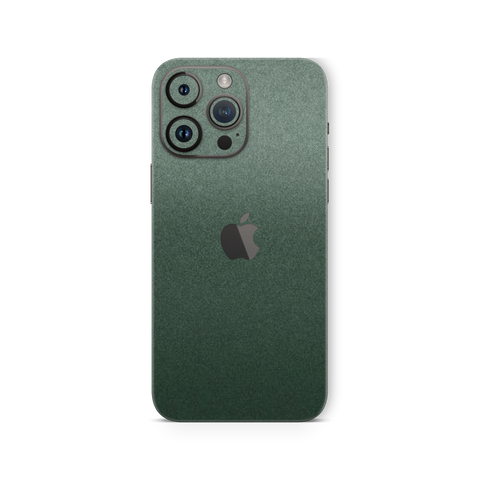 Pine Green Metallic Skin for Iphone 15 Pro Max